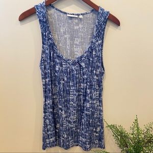 Halogen, sz small, sleeveless blouse.